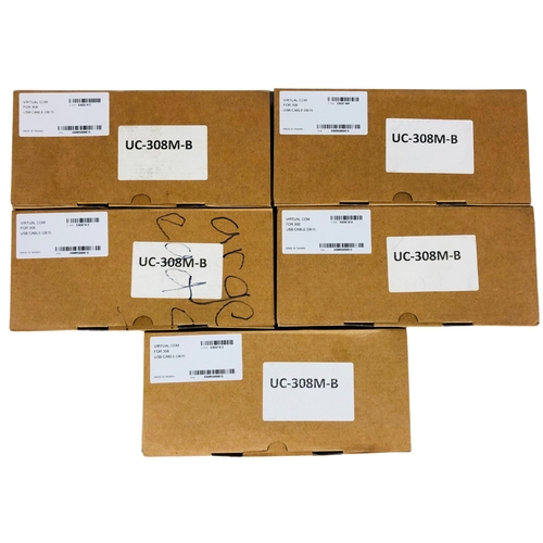 94 - Cipher labs Boxes of Leads virtual com for 308 usb cable-DB15