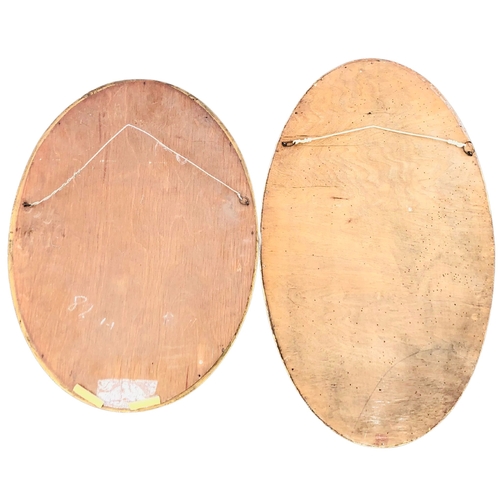 38 - Two Oval Mirrors