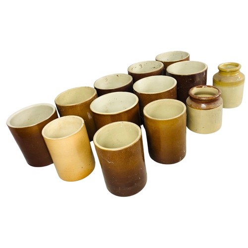 52 - Collection of Stoneware Jars