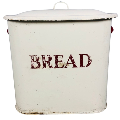 82 - Vintage Enamel Bread Tin