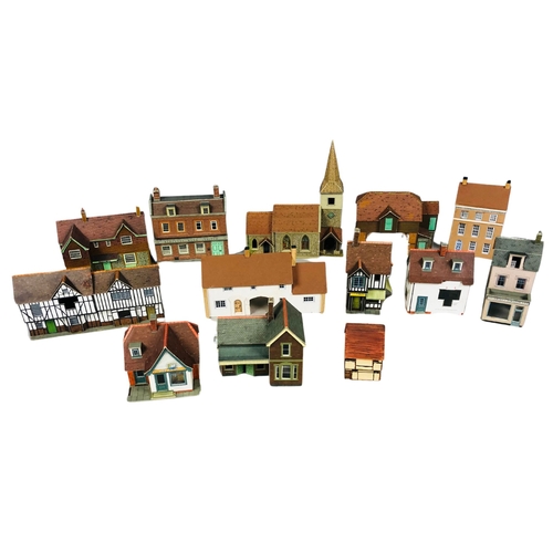 84 - Collection of Train Set Miniature Houses