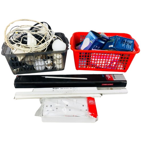 92 - Collection of Electrical Items, Extension Leads Etc.