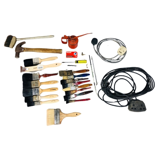 95 - Collection of Paint Brushes Etc.