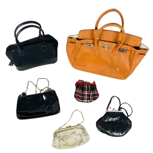 120 - Collection of Handbags including Hermes Style and Others