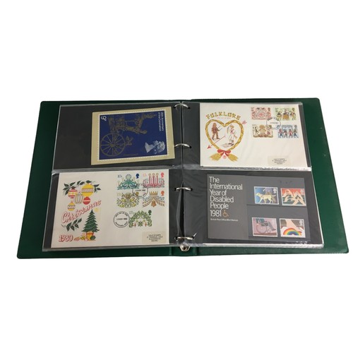 236 - Folio of First Day Covers 1970's-80's - 59 in total to include Silver Jubilee, Energy, Sport, Railwa... 