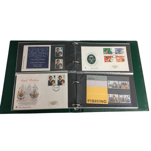 236 - Folio of First Day Covers 1970's-80's - 59 in total to include Silver Jubilee, Energy, Sport, Railwa... 