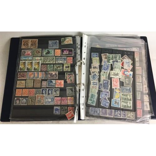 234 - Stamp Album Containing - Victorian and later British Empire Stamps, Australian, Gold Coast, New Zeal... 