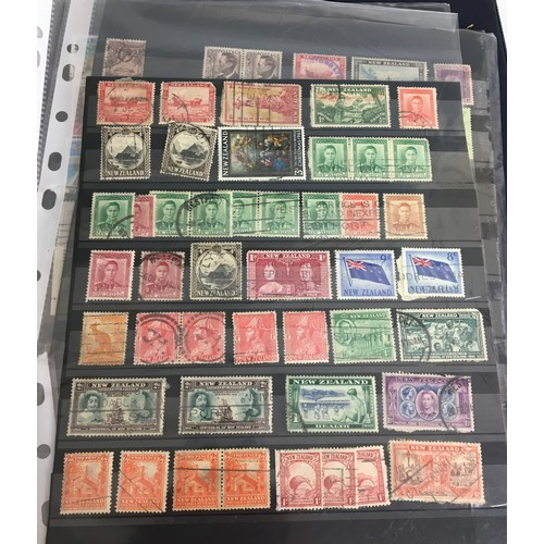 234 - Stamp Album Containing - Victorian and later British Empire Stamps, Australian, Gold Coast, New Zeal... 