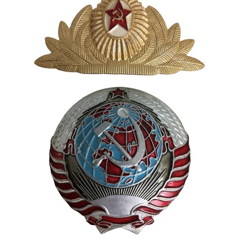 302 - Russian Military Badges and Pins. Vintage and Later examples.