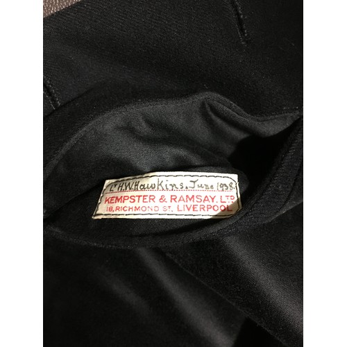 304 - Royal Artillery Blues Dress Jacket - Label to the inside Pocket for Lt H W Hawkins June 1938. Made b... 