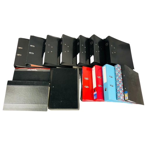 79 - Collection of Folders and Office Storage Box