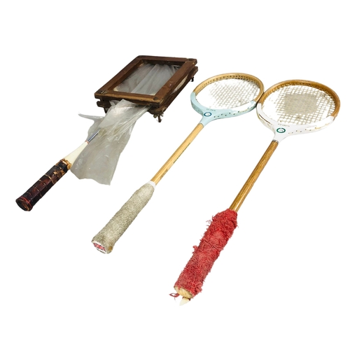 121 - Vintage Squash Rackets