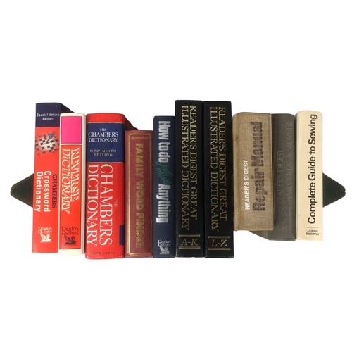 294 - Assortment of Books including Dictionaries and DIY, Medical & Sewing Reference Books.