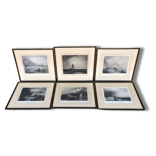 305 - Collection of six monochrome prints