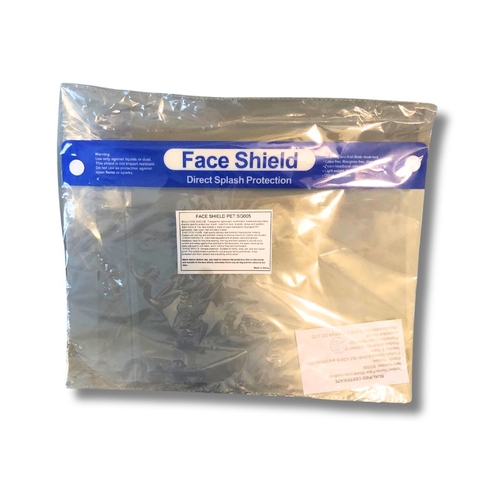 343 - 10 x Face Shield Disposable PET SG005