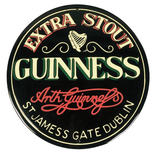 375 - Guinness vitreous advertising sign re 136