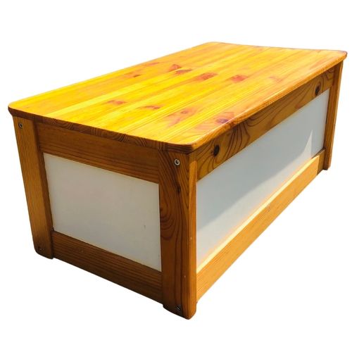 13 - Pine Toy Box Storage Box