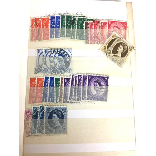 242 - 2 x Stock Albums and a Quantity Loose First Day Covers and other.Stock Albums containing George VI, ... 