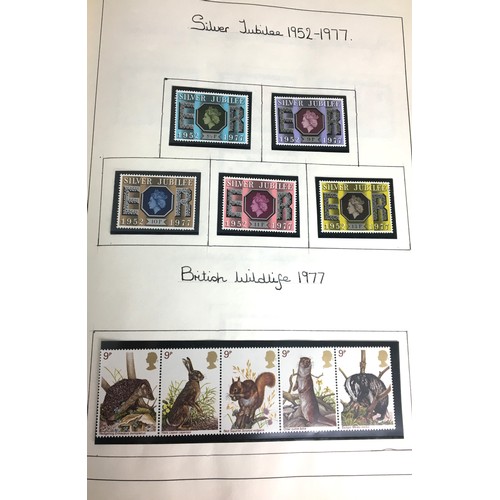 243 - 2 x Stamp albums 1957 Onwards - 80+ pages all with mounted Examples. History of the BBC, Historical ... 