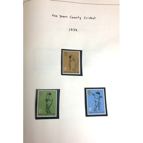 243 - 2 x Stamp albums 1957 Onwards - 80+ pages all with mounted Examples. History of the BBC, Historical ... 