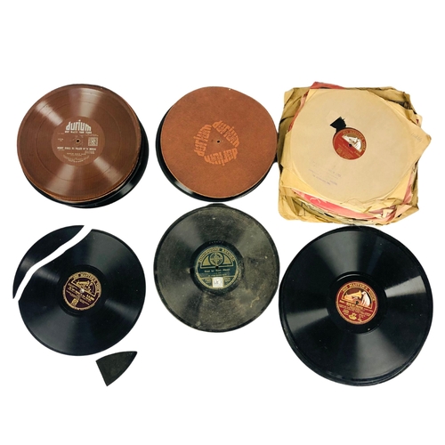 53 - Large quantity of records for Gramophones.  His masters voice, Colombia Records etc