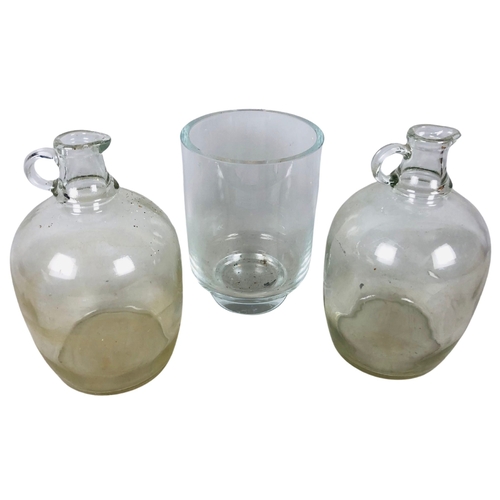 59 - Glass Cider flasks