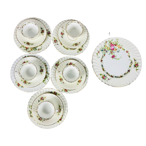 60 - Minton Lorraine pattern part tea service