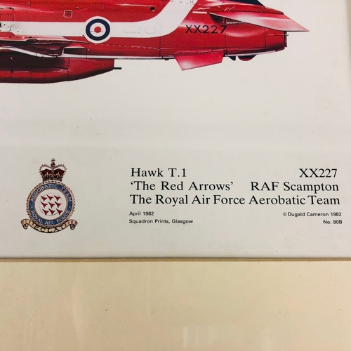 124 - Aeronautical interest Pictures to include Signed Red Arrows