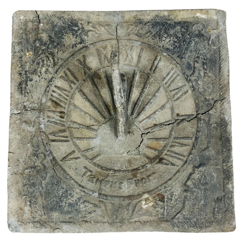 195 - Lead Tempus Fugit Sun Dial