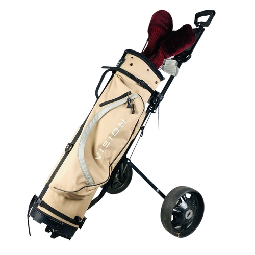 348 - Vantage Vision - Golf Bag and Clubs