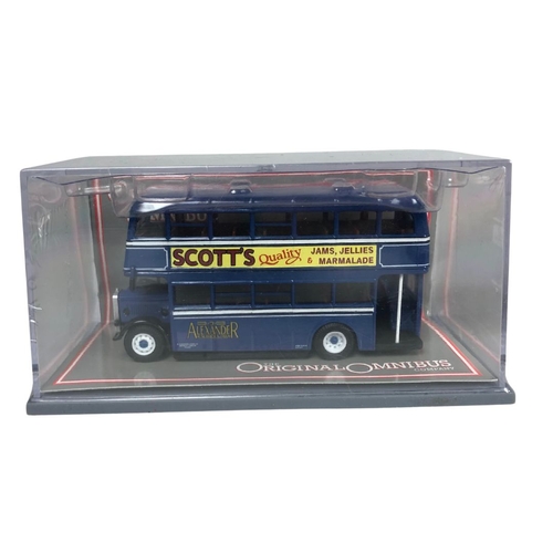 353 - 6 boxed Corgi Buses.  MIB