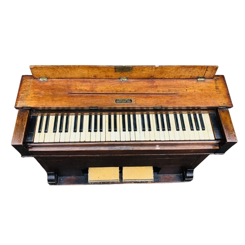 5 - Vintage Foot activated pedal organ by E. Price & Sons Ltd Bournemouth