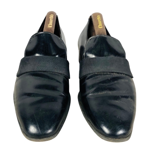 192 - Beautifully made Mens leather Shoes with wooden shoe trees and individual covers.