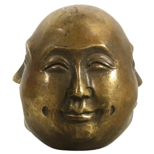 276 - Brass model of the 4 faces of Budda ref 10