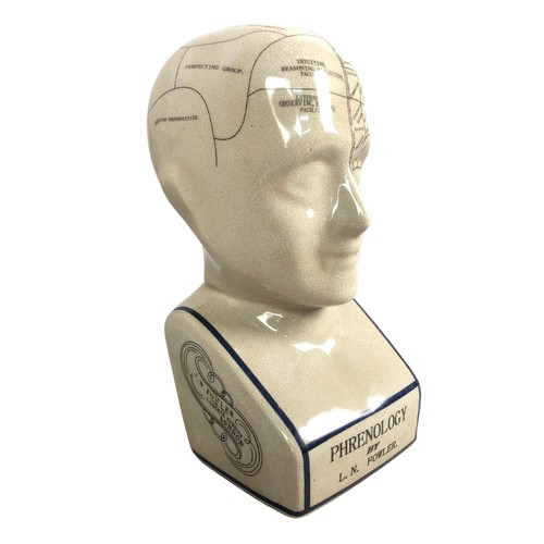 281 - Large Phrenology head figure ref 60