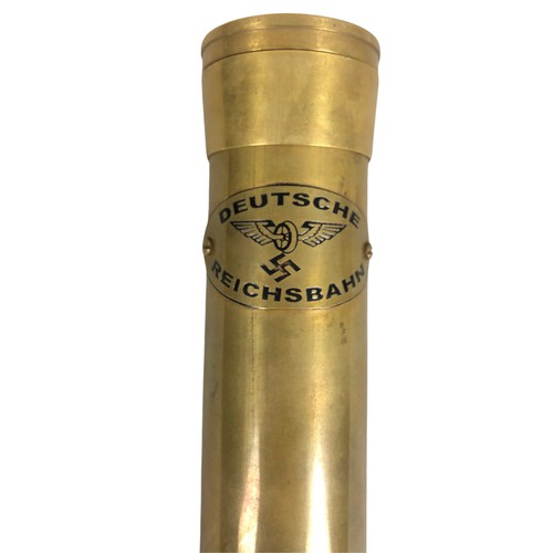 291 - Brass German design military Telescope ref 13