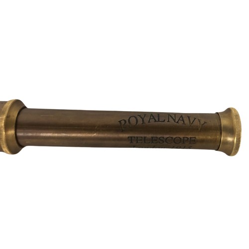 293 - Brass Engraved telescope ref 15