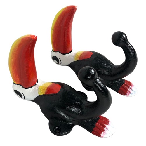 295 - 2 piece metal Toucan advertising set (Guinness) ref 44