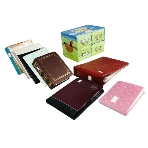 86 - Collection of approx 2-300 postcards in 8 small  postcard Albums all full of early 20thC and later e... 