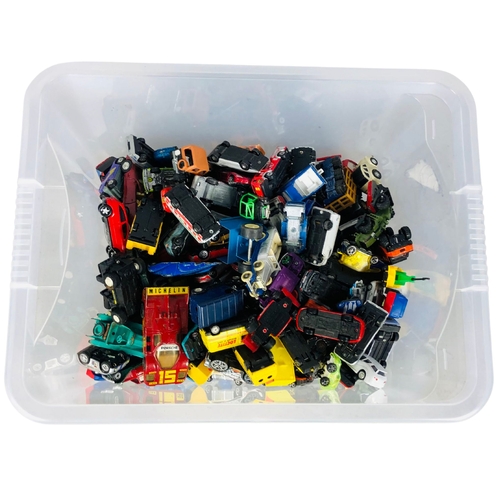 91 - Collection of Playworn Diecast and other Cars by Matchbox, Hotwheels, Lesney etc