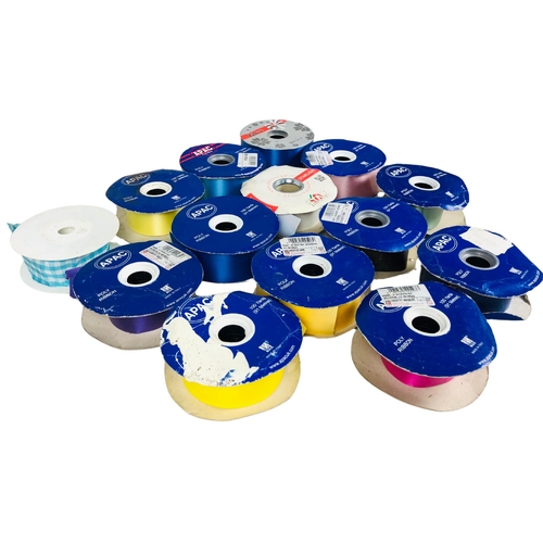 107 - Collection of Floristry Ribbon Reels