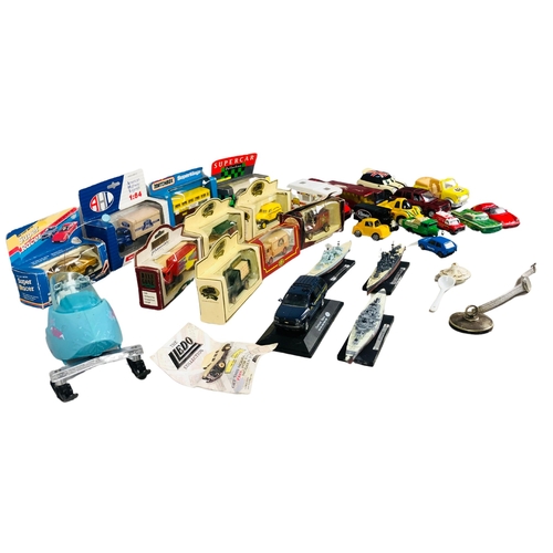 113 - Collection of diecast models to include Matchbox, Lledo, Corgi