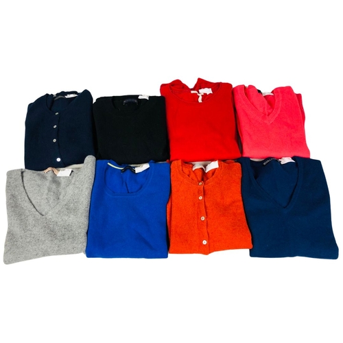 151 - Collection of cashmere Jumpers and cardigans various sizes