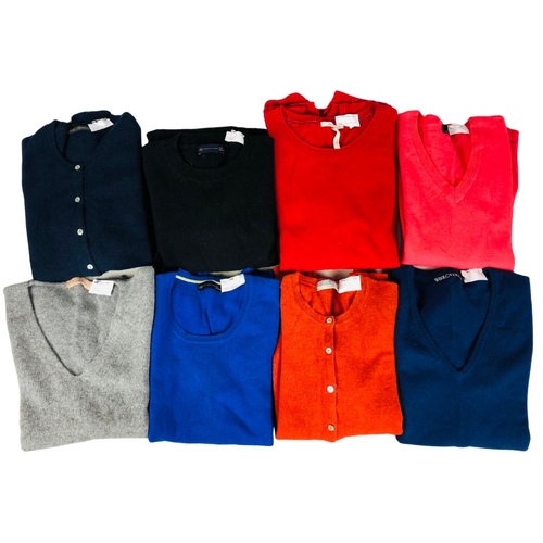 151 - Collection of cashmere Jumpers and cardigans various sizes