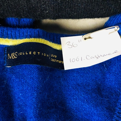 151 - Collection of cashmere Jumpers and cardigans various sizes