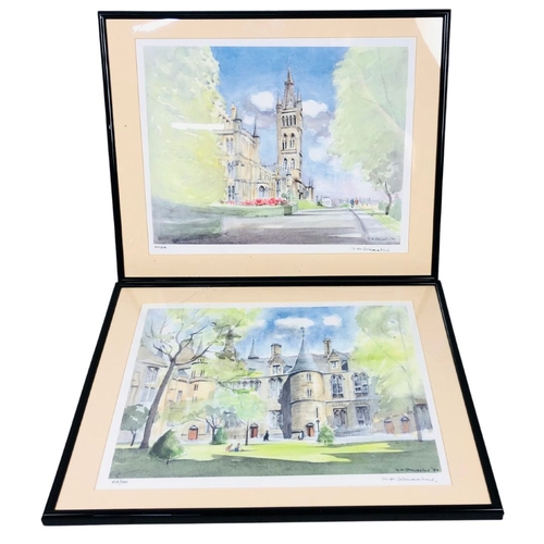 178 - Two Limited Edition Watercolour Prints by H A Wheeler 84/500 Signed