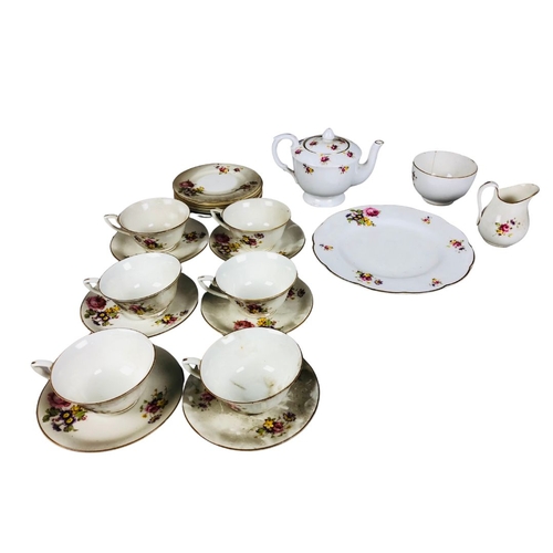 345 - Royal Worcester part tea service and others