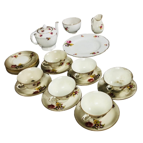 345 - Royal Worcester part tea service and others