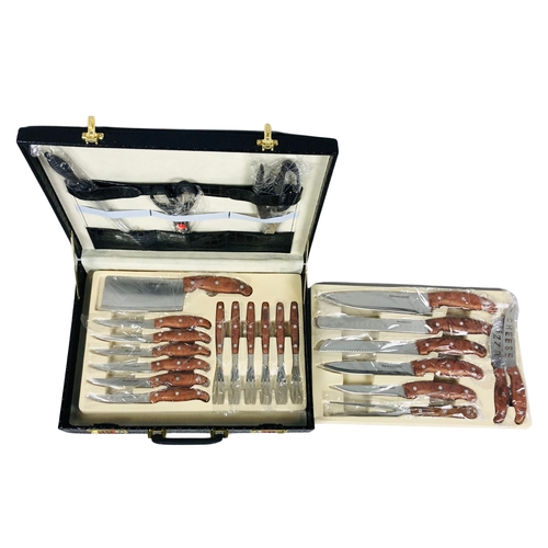 49 - Rosenberg Professional Chef Knives in Carry Case