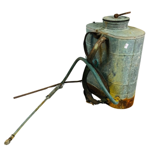 60 - Vintage copper Garden Sprayer